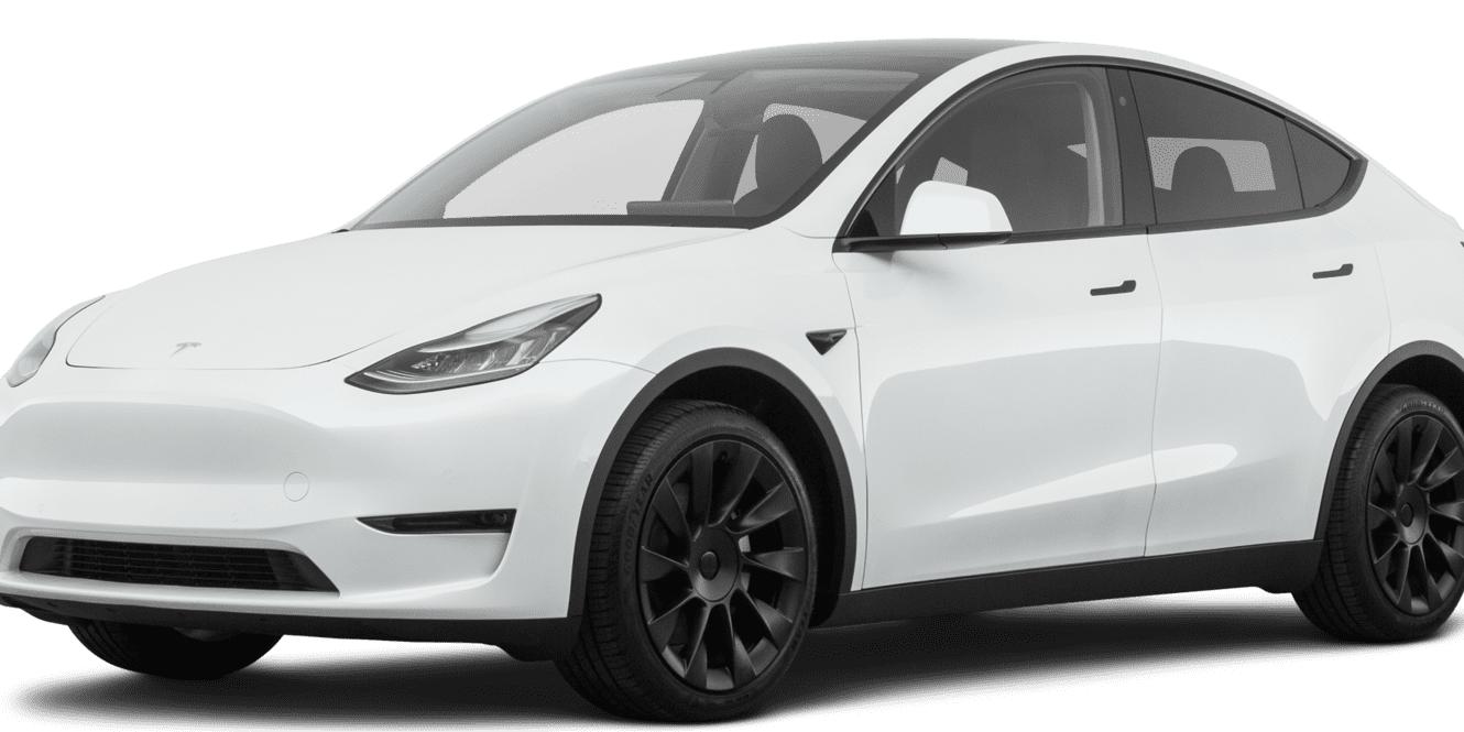 TESLA MODEL Y 2021 5YJYGDEE6MF216470 image